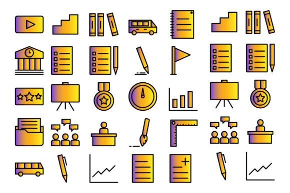 Education Material & All About School: A Visual Guide