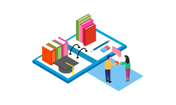 Evaluating Isometric Education Illustration for Modern School Projects