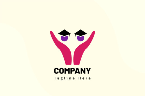 Evaluating the Two People Educated Illustration Logo for Educational Branding
