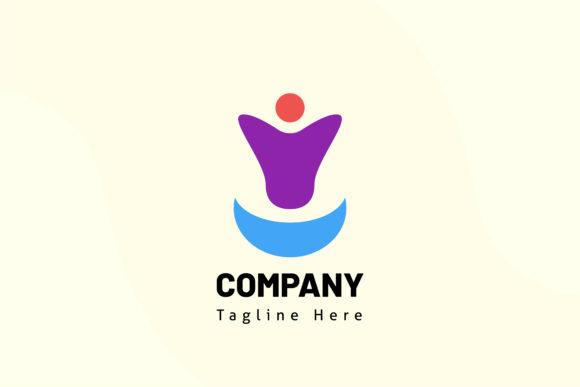 Happy People Illustration Logo Guide