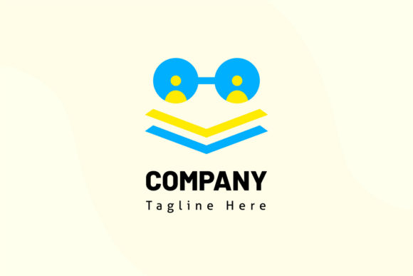 Integrating the Eye Glasses with Silhouette People Logo into Educational Branding Workflows