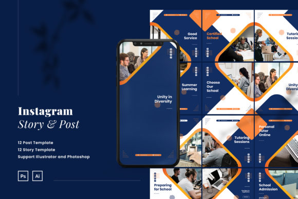 Transforming Educational Marketing with Puzzle-Style Instagram Templates
